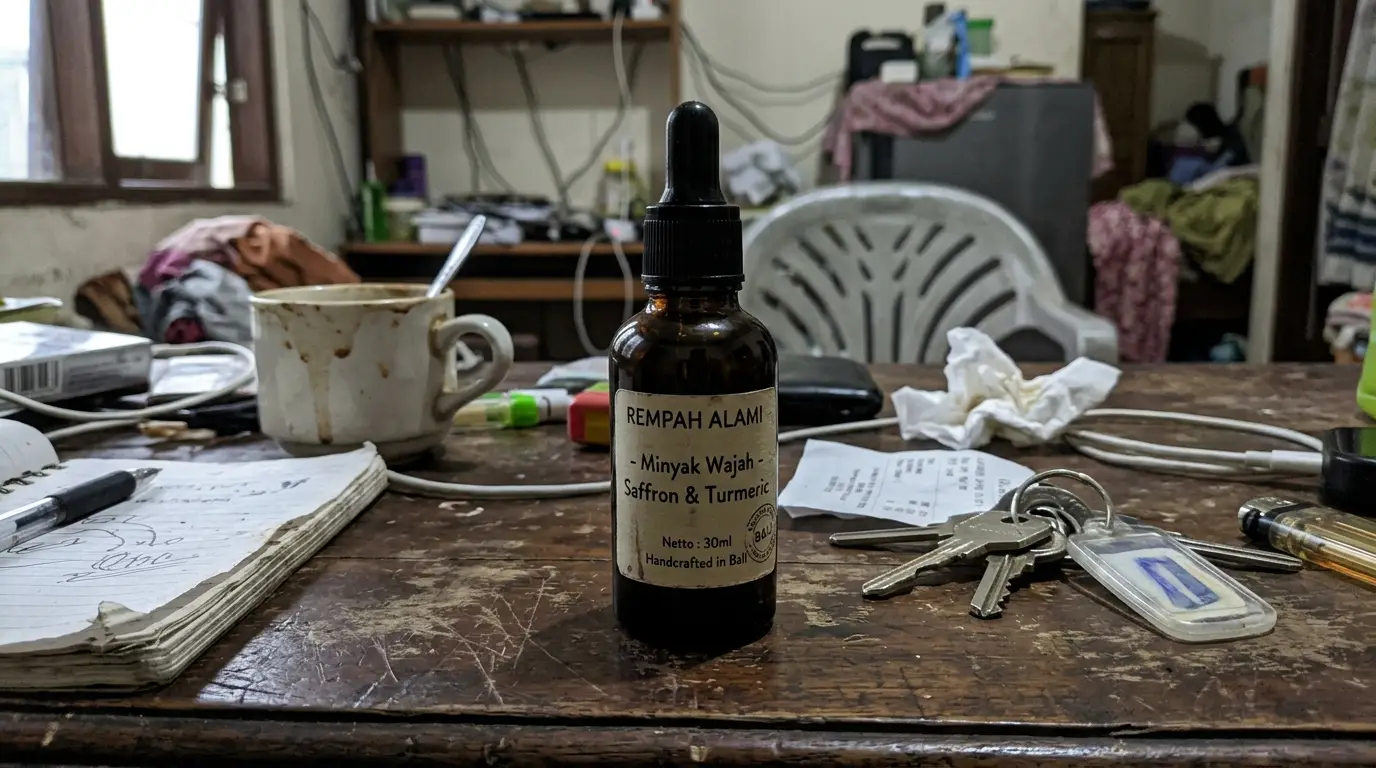 Visual produk yang kurang optimal sebelum dilakukan transformasi digital